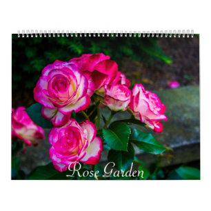 Calendário do Jardim rosa