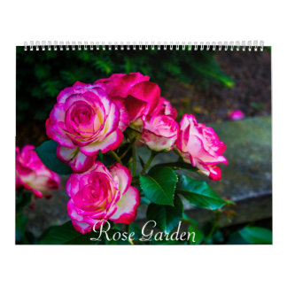 Calendário do Jardim rosa