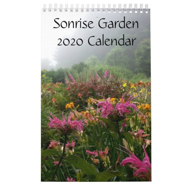 Calendário do Jardim Sonrise 2020 (Capa)