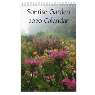 Calendário do Jardim Sonrise 2020