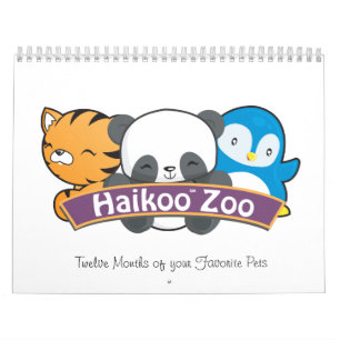 Calendário do jardim zoológico de Haikoo