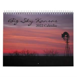 Calendário do Kansas Big Sky