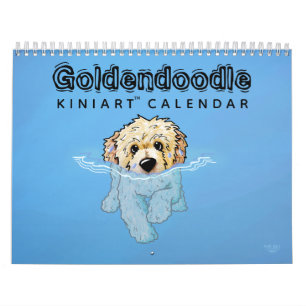 Calendário do KiniArt Goldendoodle