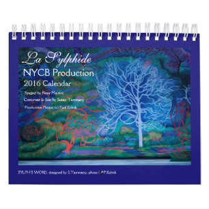 Calendário do LA SYLPHIDE 2016