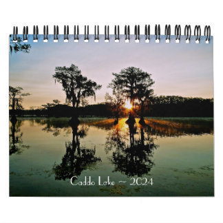 Calendário do Lago Caddo - 2024