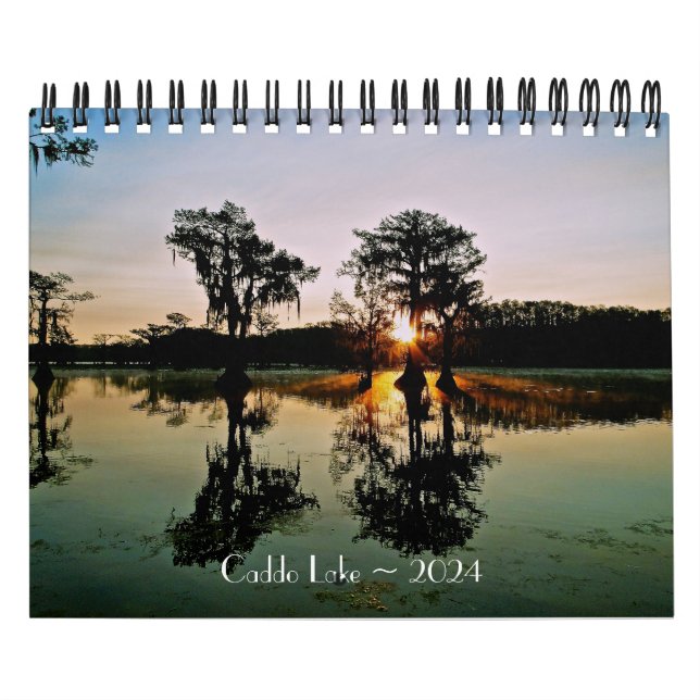 Calendário do Lago Caddo - 2024 (Capa)