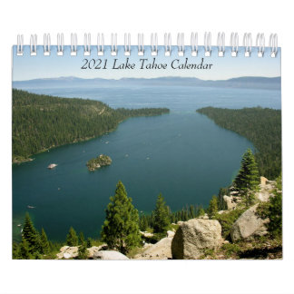 Calendário do Lago Tahoe 2021