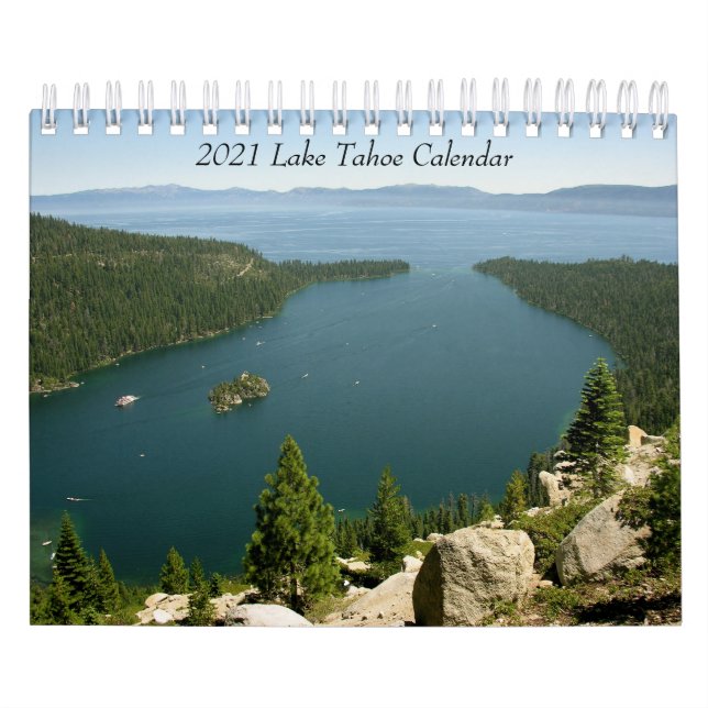 Calendário do Lago Tahoe 2021 (Capa)