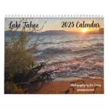 Calendário do Lago Tahoe 2025