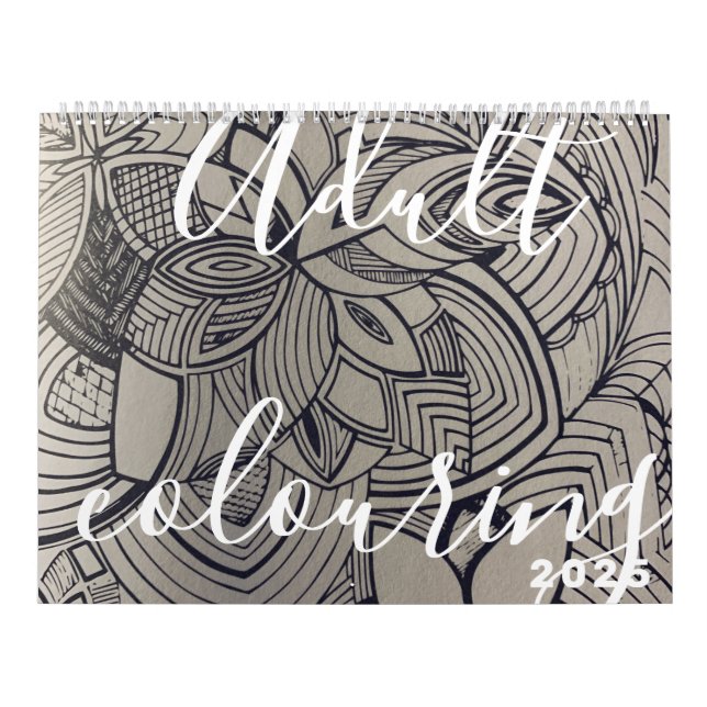 Calendário do livro de coloração para adultos 2005 (Capa)