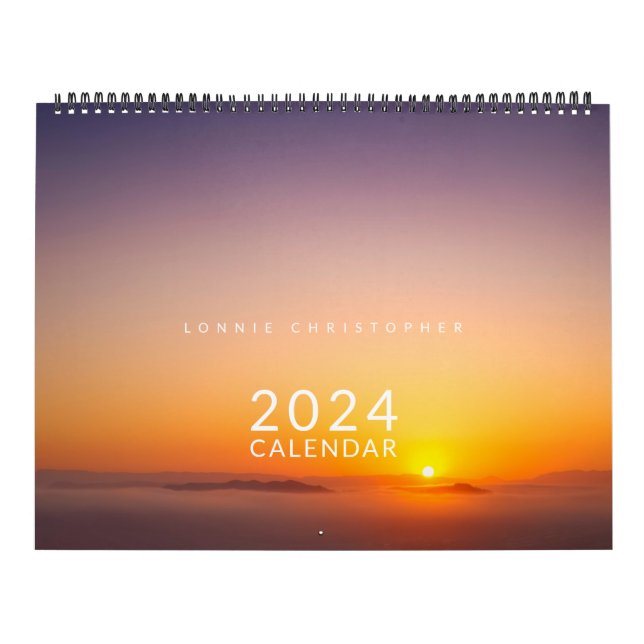 Calendário do LONNIE CHRISTOPHER 2024 (Capa)