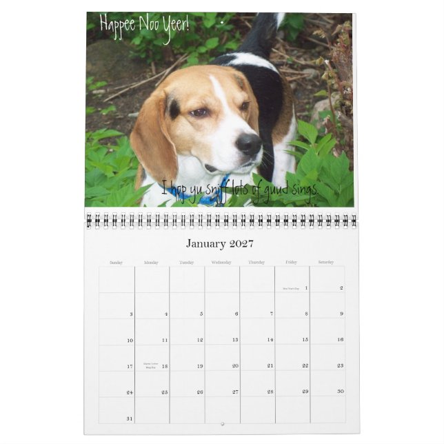 Calendário do LOVEMAX 2012 (Jan 2027)
