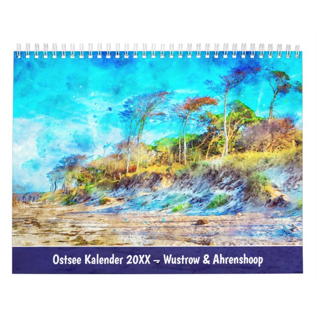 Calendário do Mar Báltico – Wustrow & Ahrenshoop (Capa)