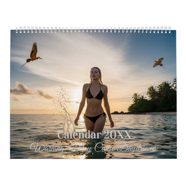 Calendário do Modelo Bikini - Tropical (Capa)