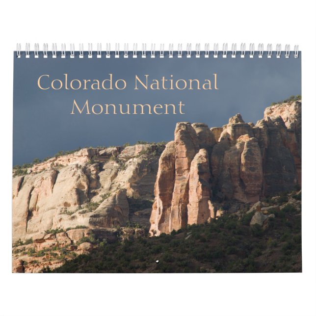 Calendário do monumento nacional de Colorado (Capa)