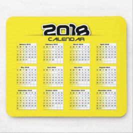 Calendário do Mousepad 2018