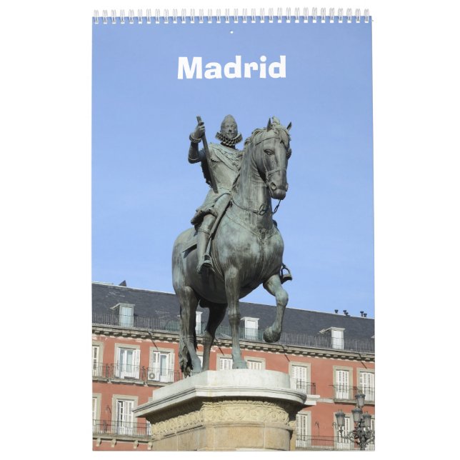 Calendário do Muro de Madrid de 12 meses (Capa)