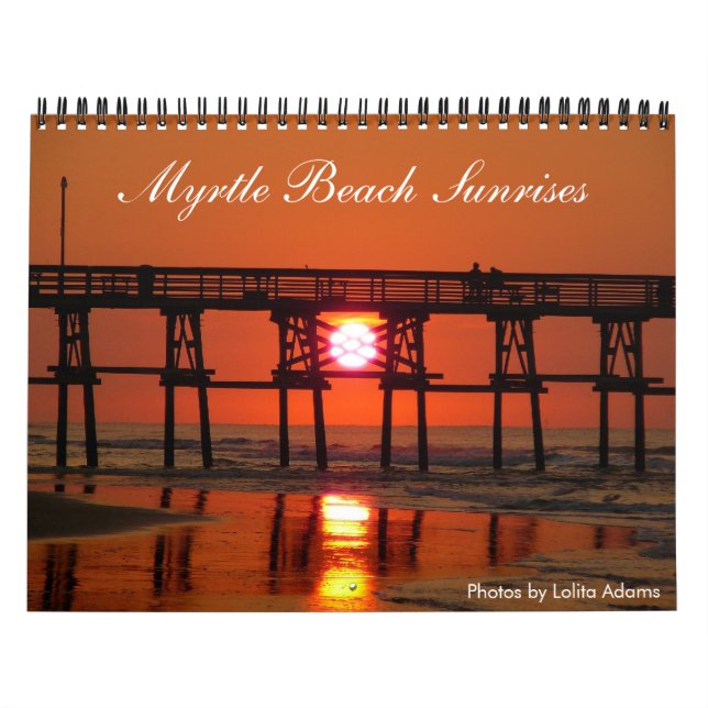 Calendário do nascer do sol de Myrtle Beach (Capa)