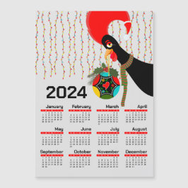 Calendário do Natal 2024 do Galo Português
