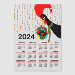 Calendário do Natal 2024 do Galo Português