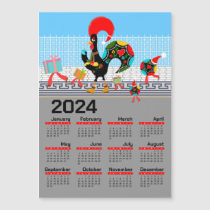 Calendário do Natal 2024 do Galo Português