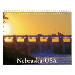 Calendário do Nebraska-EUA