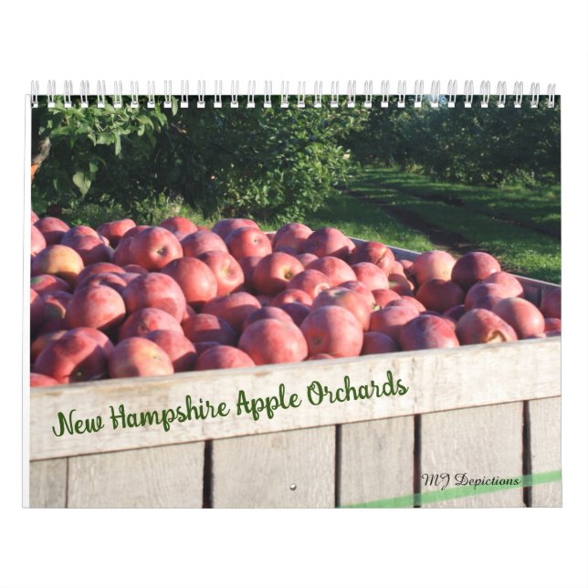 Calendário do New Hampshire Apple Orchards (Capa)