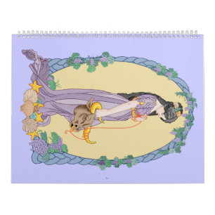 Calendário do nouveua da arte