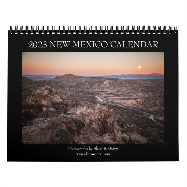Calendário do Novo México 2023 (Capa)