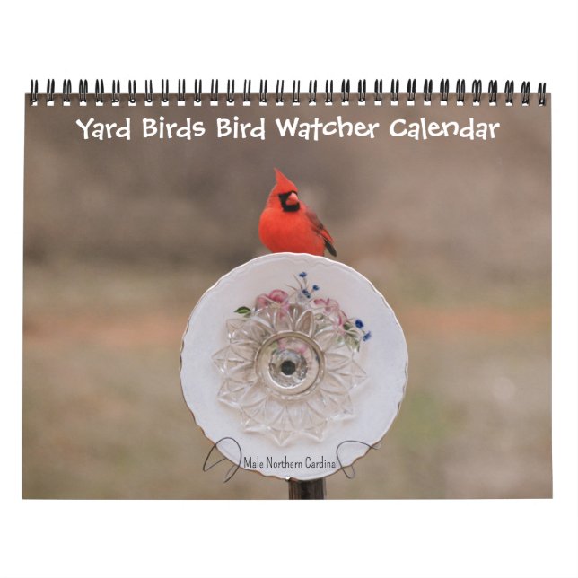 Calendário do Observador de Aves do Cais (Capa)