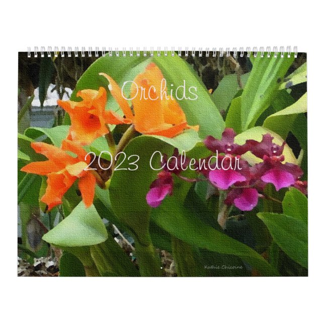 Calendário do Orchids 2023 (Capa)