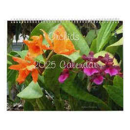 Calendário do Orchids 2025