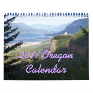 Calendário do Oregon 2011
