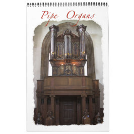 Calendário do órgão de tubulação do Velho Mundo