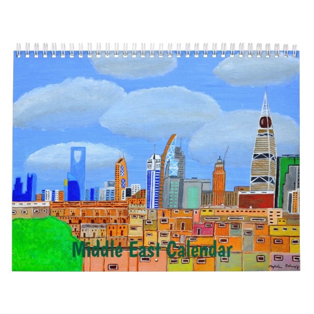 Calendário do Oriente Médio (Capa)