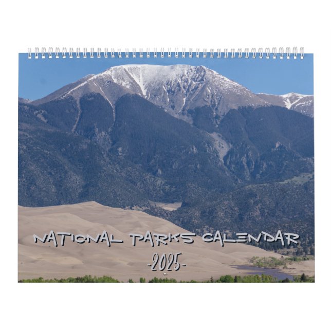 Calendário do Parque Nacional 2025 (Capa)