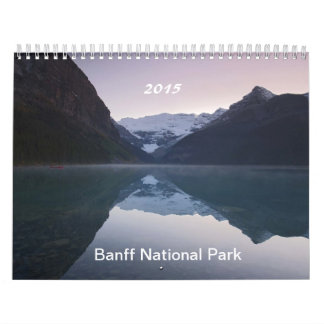 Calendário do parque nacional de Banff