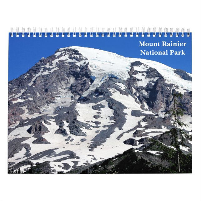 Calendário do parque nacional de Monte Rainier (Capa)