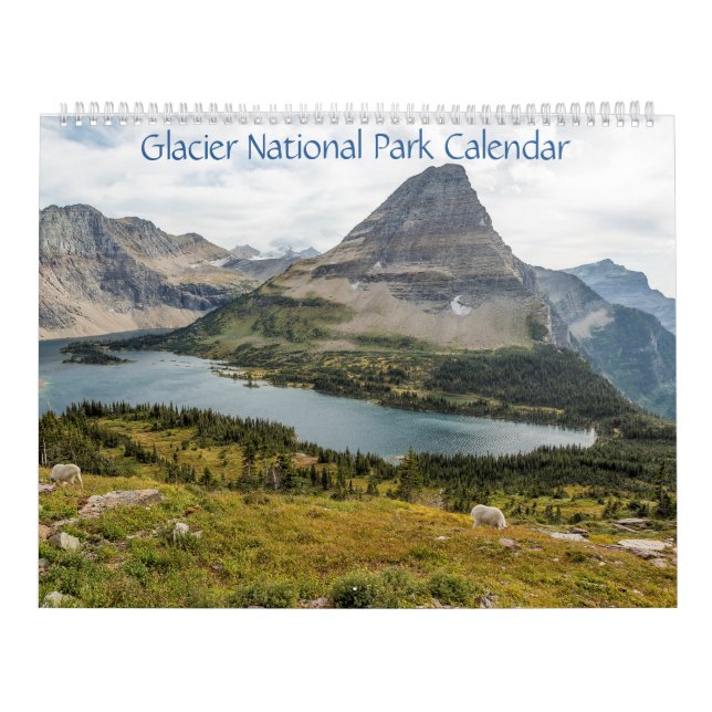 Calendário do Parque Nacional do Glaciar (Capa)