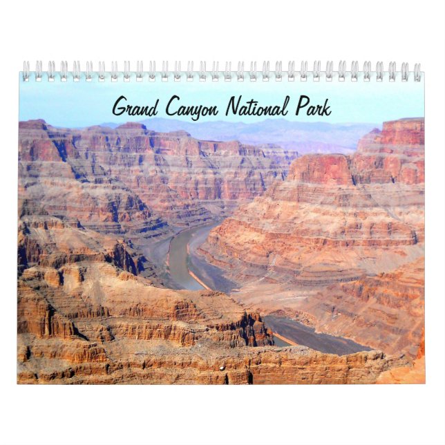 Calendário do Parque Nacional do Grand Canyon (Capa)