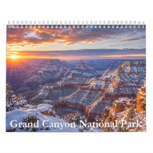 Calendário do Parque Nacional Grand Canyon