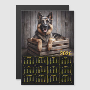 Calendário do Pastor Alemão 2026