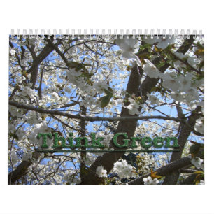 Calendário do pense verde