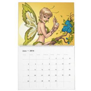 Calendário do Pin-acima de Rio do Al