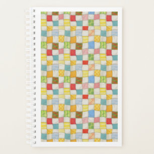 Calendário do Planejador CRAZY QUILT 5.5x8.5