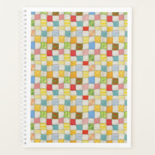 Calendário do Planejador CRAZY QUILT 8.5x11