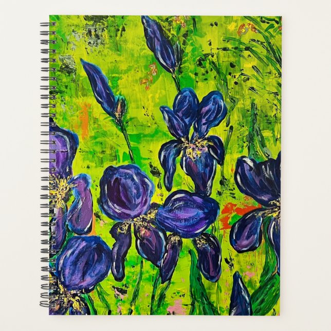 Calendário do Planejador de Dia Iris (Frente)