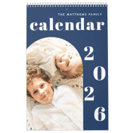 Calendário do Planejador de Fotos Personalizado Mo