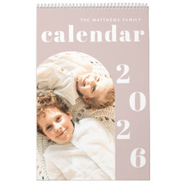 Calendário do Planejador de Fotos Personalizado Mo