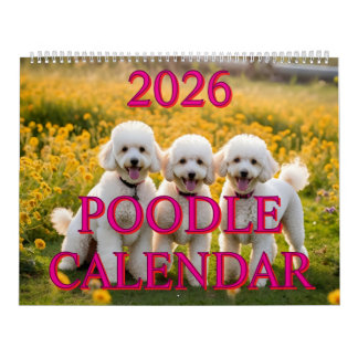 CALENDÁRIO DO POÓDLE 2026